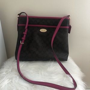 Coach Monogram Messenger Purse